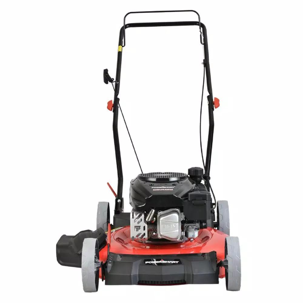 PowerSmart Power Smart DB2321CR 21 in. 2-in-1 170cc Gas Walk Behind Push Lawn Mower
