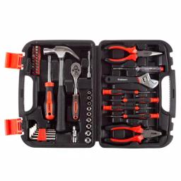 Stalwart 47-Piece Heat Treated Steel Tool Set with Hard Plastic Carrying Case thumbnail 1