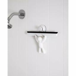 Umbra Buddy Shower Squeegee with Suction Cup, White thumbnail 3