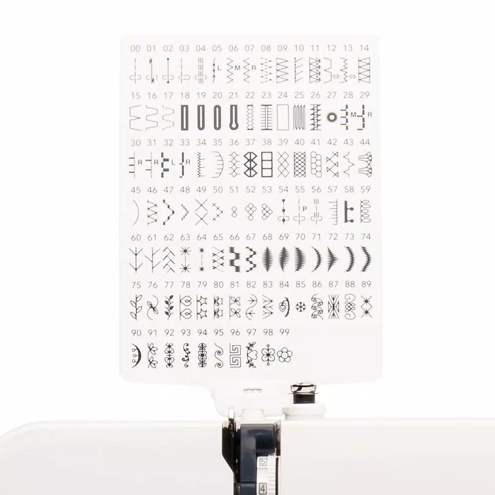Janome JW8100 100-Stitch Computerized Sewing Machine with Accessory Bundle