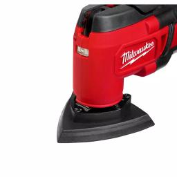 Milwaukee 3-1/2 in. 80-Grit Triangle Sandpaper for Oscillating Multi-Tools, OPEN-LOK Universal Fit (6-Pack) thumbnail 5