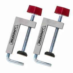 Milescraft Universal Fence Clamps (2-Pack) - Aluminum and Steel Auxiliary Fence Clamps thumbnail 1