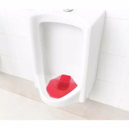 Alpine Industries Spiced Apple Dual-Sided Anti-Splash Urinal Screens, 10-Pack thumbnail 3