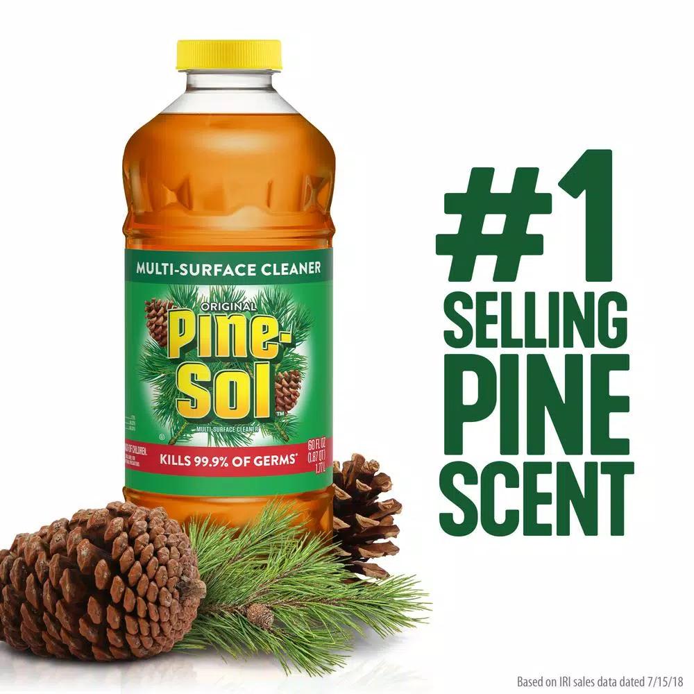 Pine-Sol Original Pine All Purpose Multi-Surface Cleaner, Concentrated Disinfectant, 144 oz.