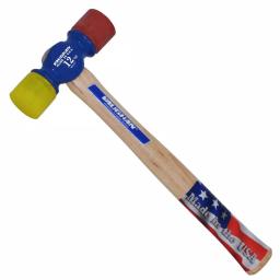 Vaughan 12 oz. Soft Face Mallet with 12.5 in. Hickory Handle thumbnail 1