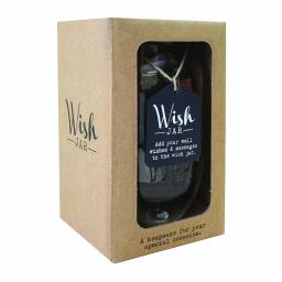 Stonebriar Collection Top Shelf Glass Bucket List Wish Jar Kit with 100 Tickets and Pen thumbnail 4
