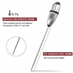 ThermoPro TP02S Digital Instant Read Meat Thermometer for BBQ, Grill, and Kitchen thumbnail 3
