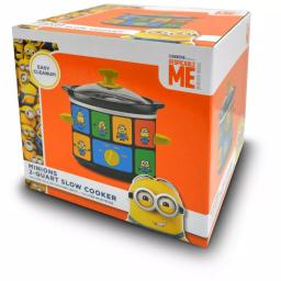 Uncanny Brands Minions Officially Licensed 2 Qt. Slow Cooker, Yellow thumbnail 3