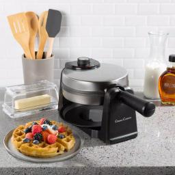 Classic Cuisine Classic Flip Belgian Waffle Maker, 1080W, Stainless Look thumbnail 5