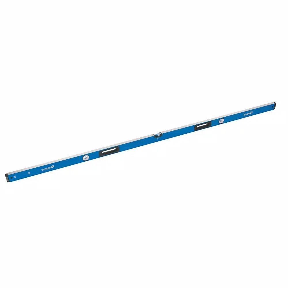 Empire e75 Series True Blue 96 in. Box Level and 12 in. Magnetic Tool Box Level Set