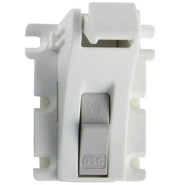 KidCo Adhesive Mount Magnetic Child Safety Lock and Key Set - White