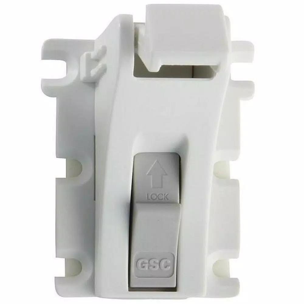 KidCo Adhesive Mount Magnetic Child Safety Lock and Key Set - White