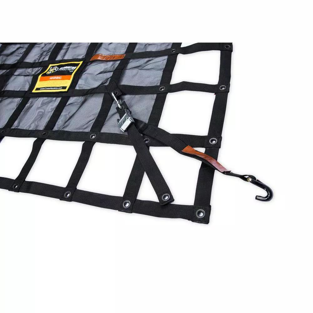 GLADIATOR Cargo Nets Gladiator Heavy-Duty Cargo Net, 8.75 ft. x 10 ft., Load Certified with Integrated Ripstop Mesh