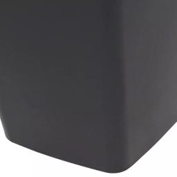 Rubbermaid 12.5 Gal. Black Swing Top Plastic Wastebasket thumbnail 7