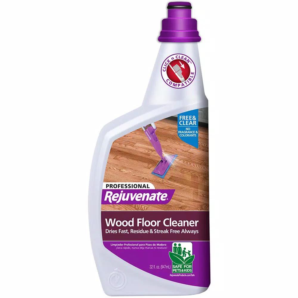 Rejuvenate Professional Hardwood Floor Cleaner, 32 oz.