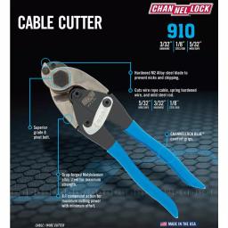 Channellock 9 in. Compound Joint Cable and Wire Cutting Pliers thumbnail 3