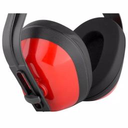 TR Industrial Safety Ear Muffs, Red Passive Hearing Protection, 26 dB NRR thumbnail 2