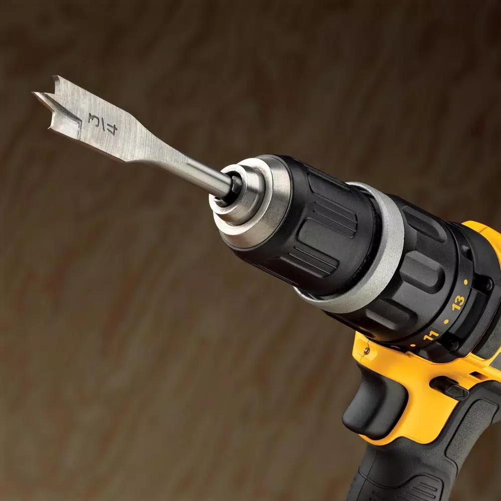 DEWALT 20V MAX 16-Gauge Cordless Angled Nailer Kit with Bonus DCD780B Compact Drill/Driver