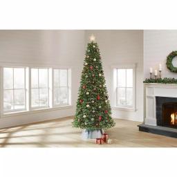 Home Decorators Collection 9 ft Chelsey Balsam Fir Pre-Lit Artificial Christmas Tree with 1100 SureBright Warm White LED Lights thumbnail 2