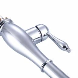 Vanity Art 7.6 in. Single-Handle Pull-Down Sprayer Kitchen Faucet in Polished Chrome thumbnail 6