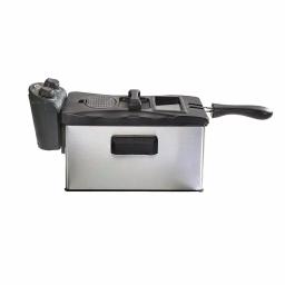Elite Gourmet Elite 3.5 Qt. Immersion Deep Fryer, 1500W Stainless Steel Electric Fryer with Adjustable Thermostat thumbnail 2