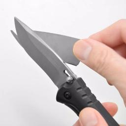 Camillus TigerSharp 8 in. Fixed Blade Knife with Titanium Bonded Replaceable Blades thumbnail 4
