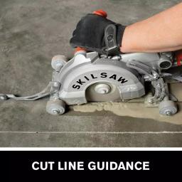 SKILSAW 7 in. 15 Amp Medusaw Worm Drive Circular Saw for Concrete, Corded thumbnail 5