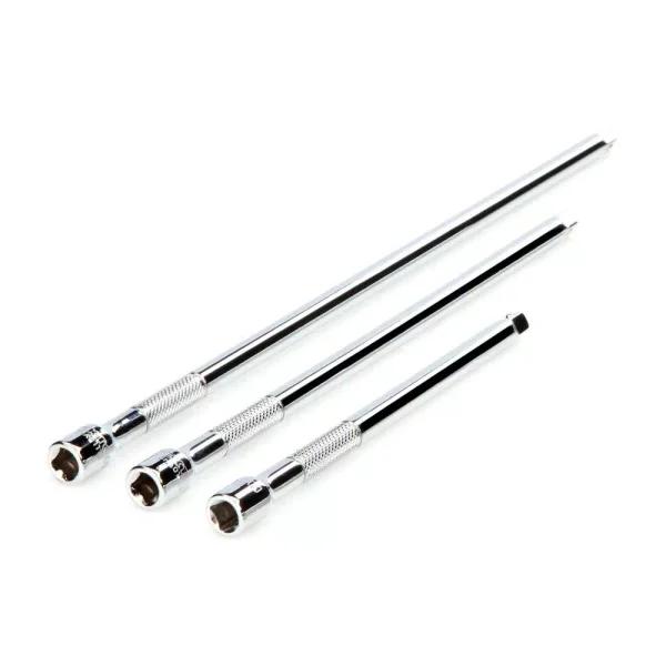 TEKTON 1/4 in. Drive Extension Set, 3-Piece (6 in., 9 in., 12 in.)