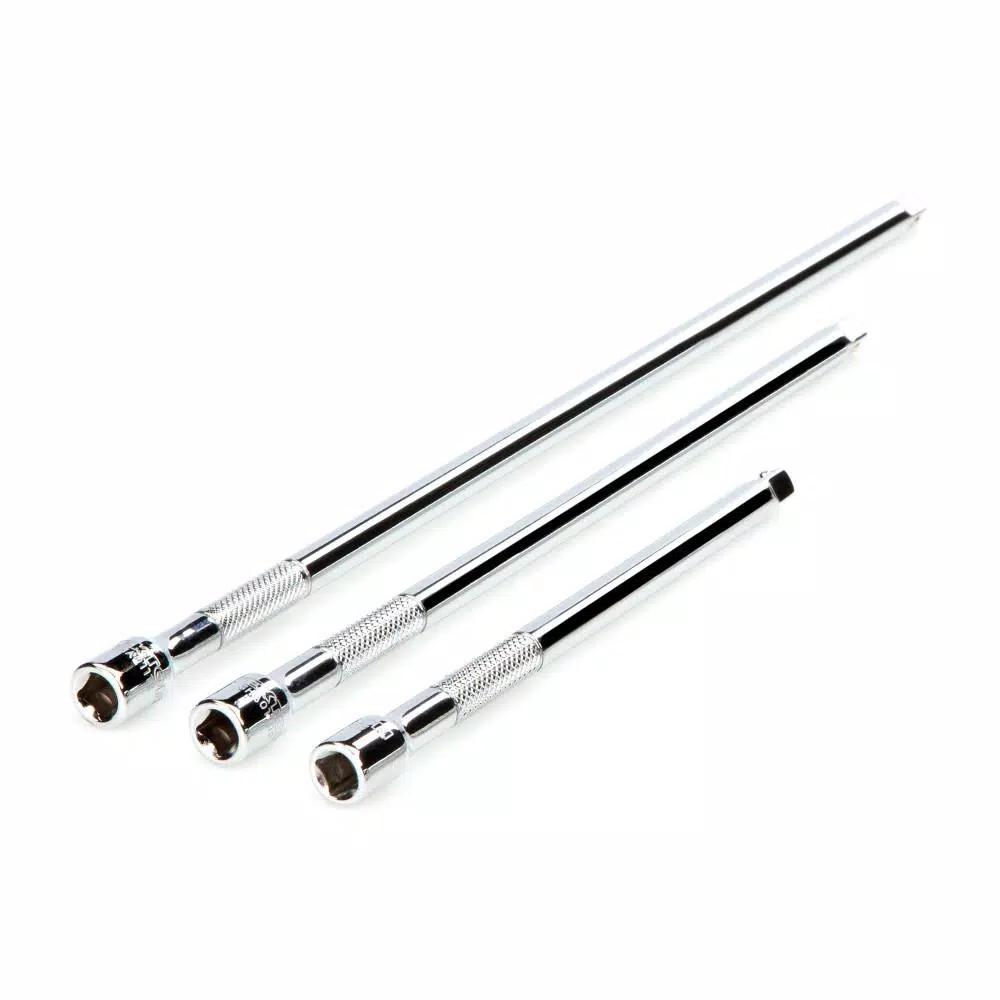 TEKTON 1/4 in. Drive Extension Set, 3-Piece (6 in., 9 in., 12 in.)