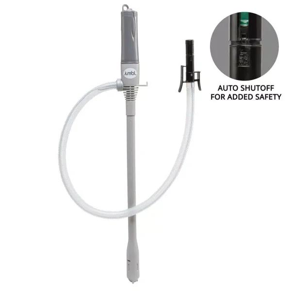 Unbranded Jumbl Battery Powered Fuel Transfer Pump with Auto-Stop and 2.3 GPM Flow Rate
