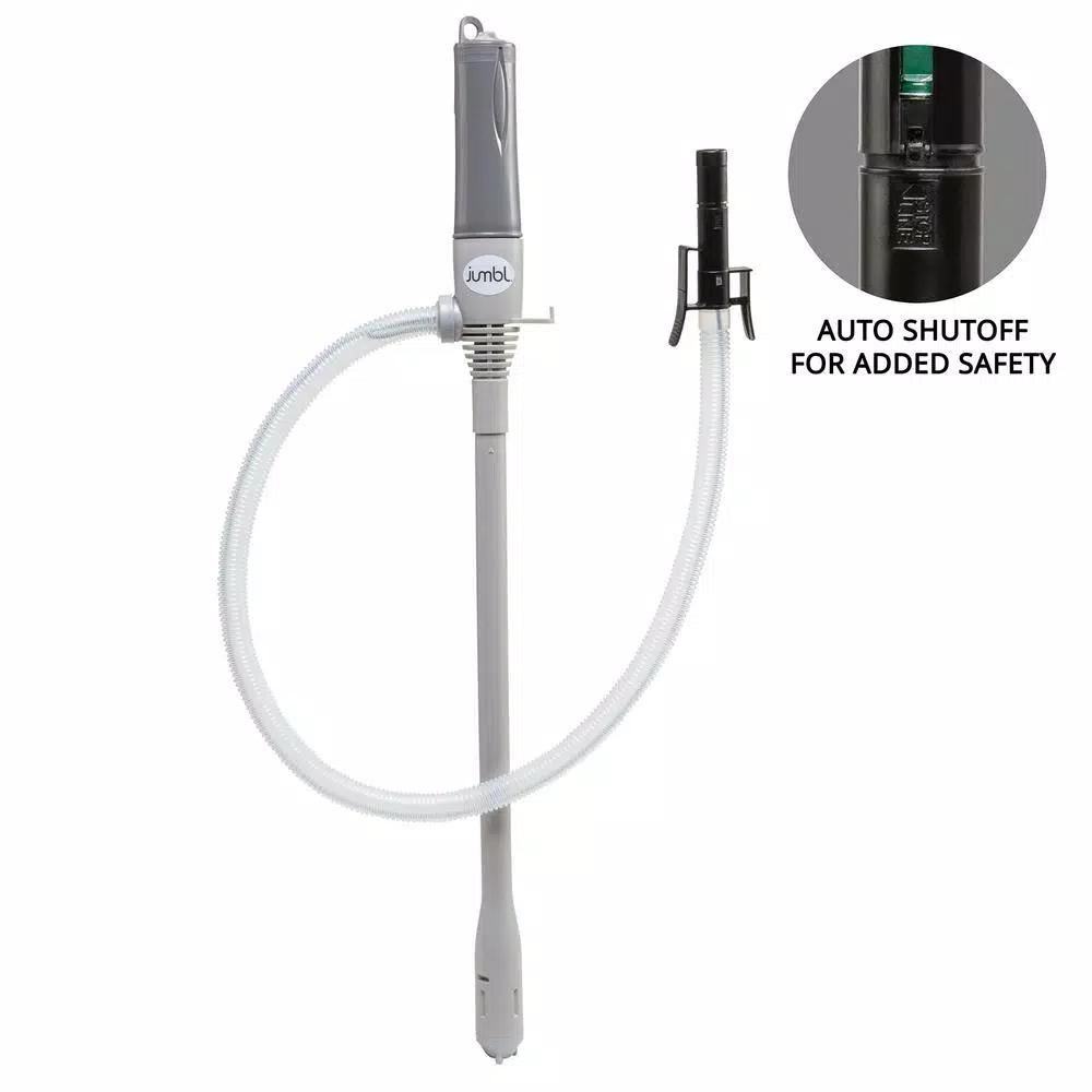 Unbranded Jumbl Battery Powered Fuel Transfer Pump with Auto-Stop and 2.3 GPM Flow Rate