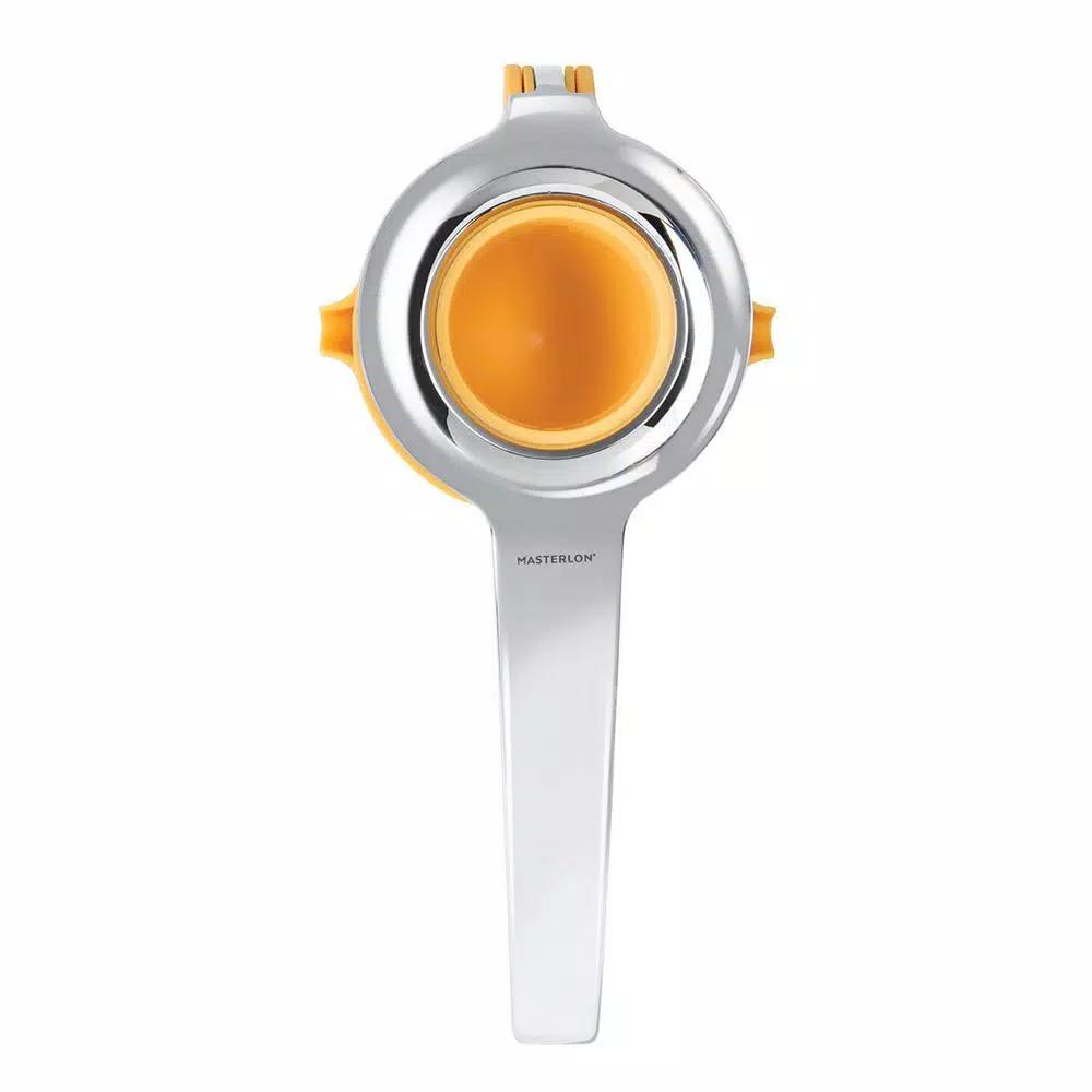 MasterPan MasterLon Kitchen Prep Collection Lemon and Lime Press with Easy Pour Spout and Splatter Guard