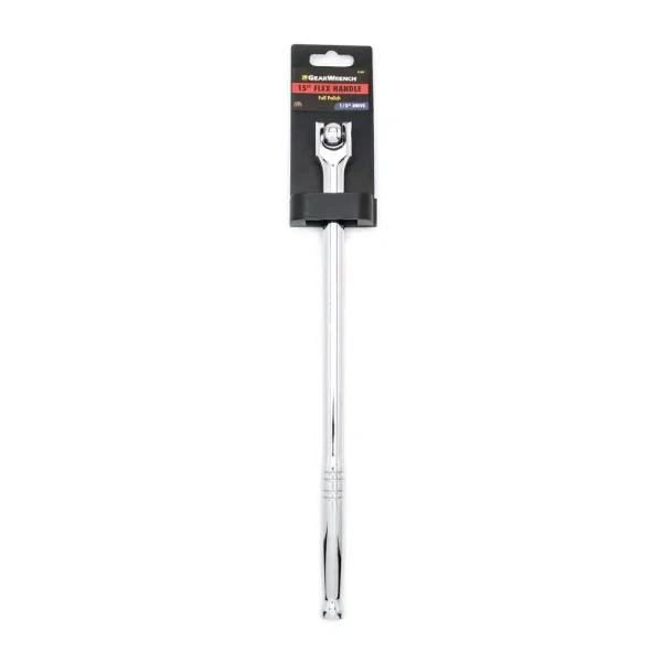 GearWrench 1/2 in. Drive 15 in. Full Polish Flex Breaker Bar