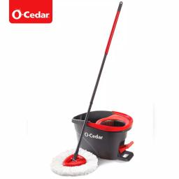 O-Cedar EasyWring Spin Mop Microfiber Refill, White thumbnail 4