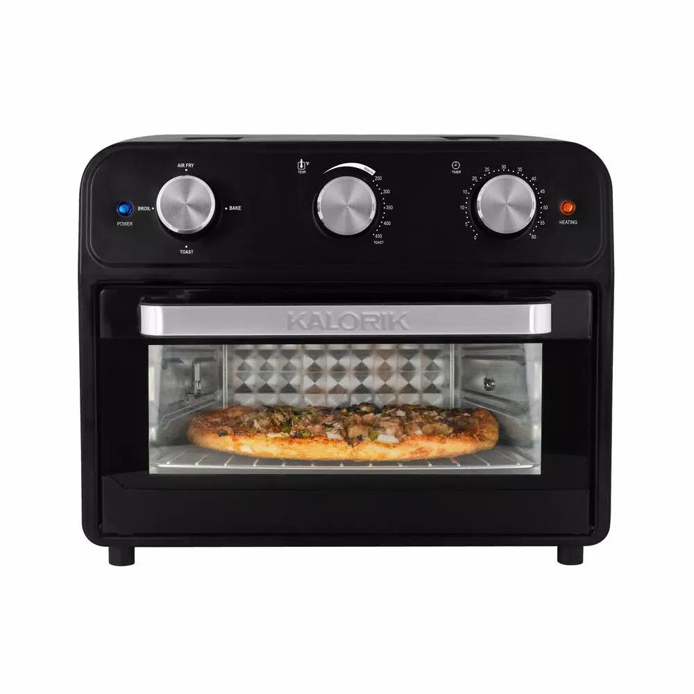 Kalorik 22 Qt. Air Fryer Toaster Oven, Black