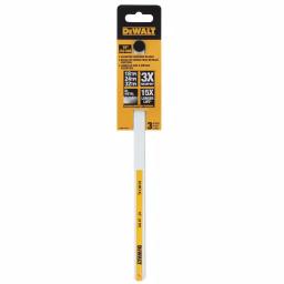 DEWALT 10 in. Bi-Metal Hacksaw Blade 3-Pack (18, 24, 32 TPI) thumbnail 2