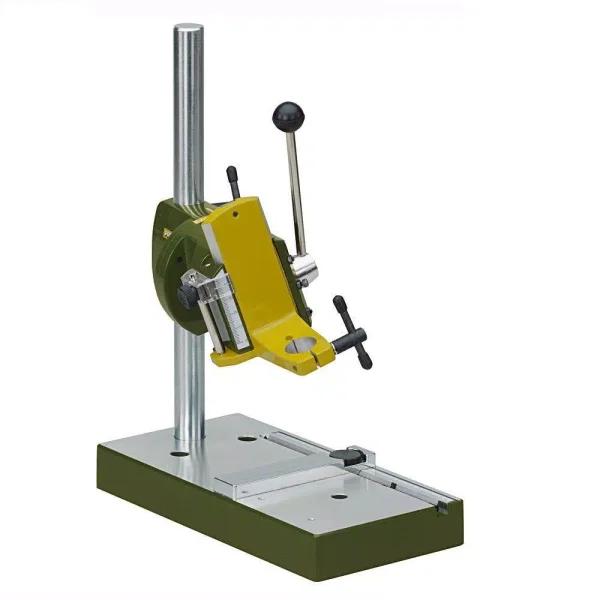 Proxxon Micromot Drill Stand for MB 200, Geared Rack and Pinion Feed with 11 in. Steel Column