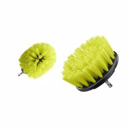 RYOBI Medium Bristle Multi-Purpose Cleaning Brush Kit, 2-Piece Hex Shank thumbnail 1
