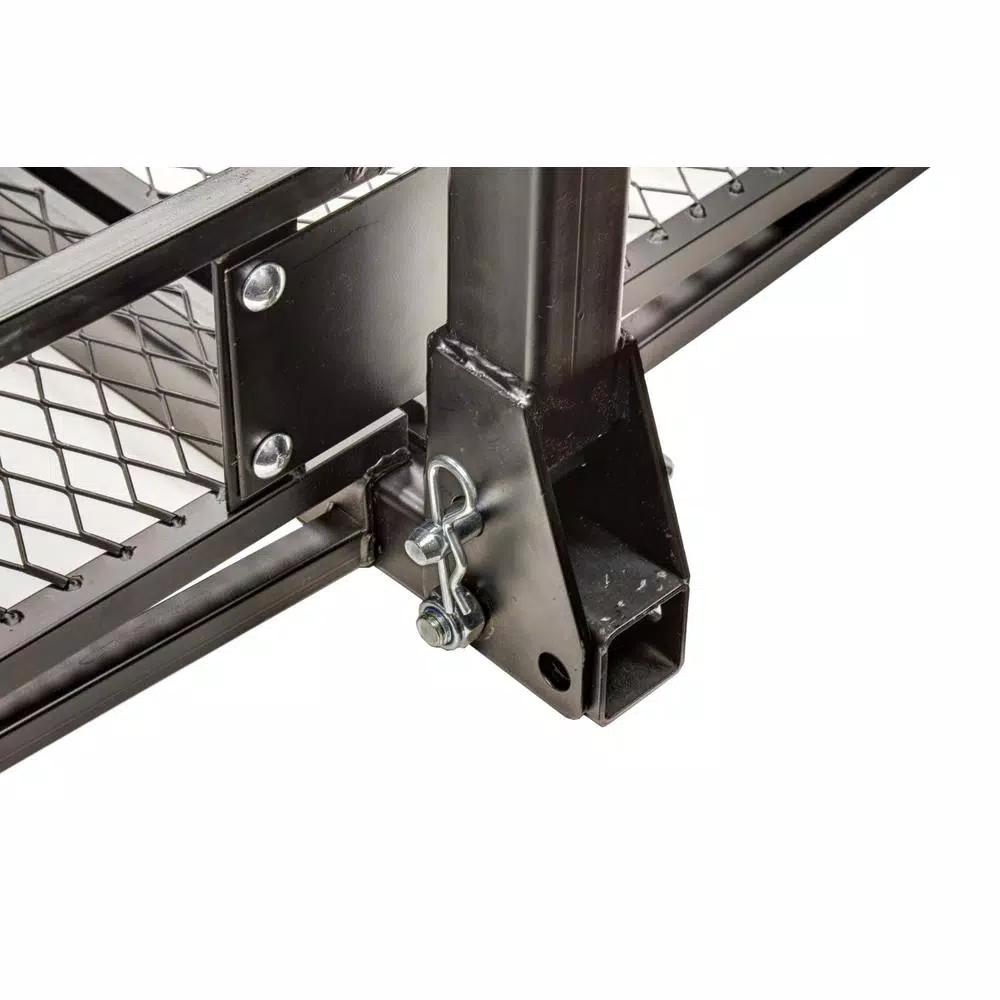 Detail K2 500 lb. Capacity 60 in. x 20 in. Steel Folding Hitch Cargo Carrier for 2 in. Receiver