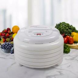 Nesco FD-1040 Gardenmaster Digital Pro Food Dehydrator, 1000W, 4-Tray Expandable White thumbnail 9