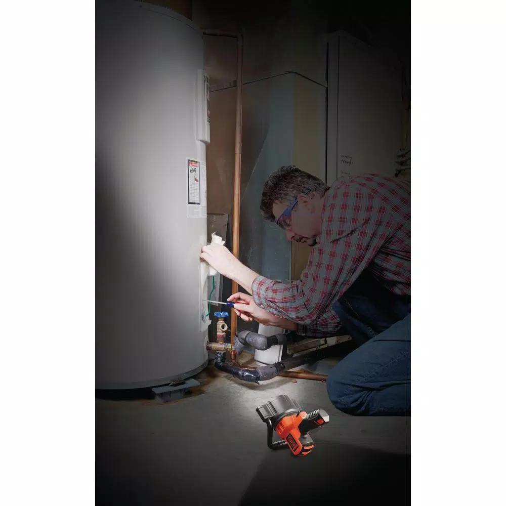BLACK+DECKER BLACK + DECKER SLV2B 10W LED Rechargeable Spotlight, 750 Lumens, Lithium-Ion