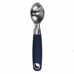 Unbranded Indigo Meridian Stainless Steel Ice Cream Scoop with Soft Grip Handle thumbnail 1