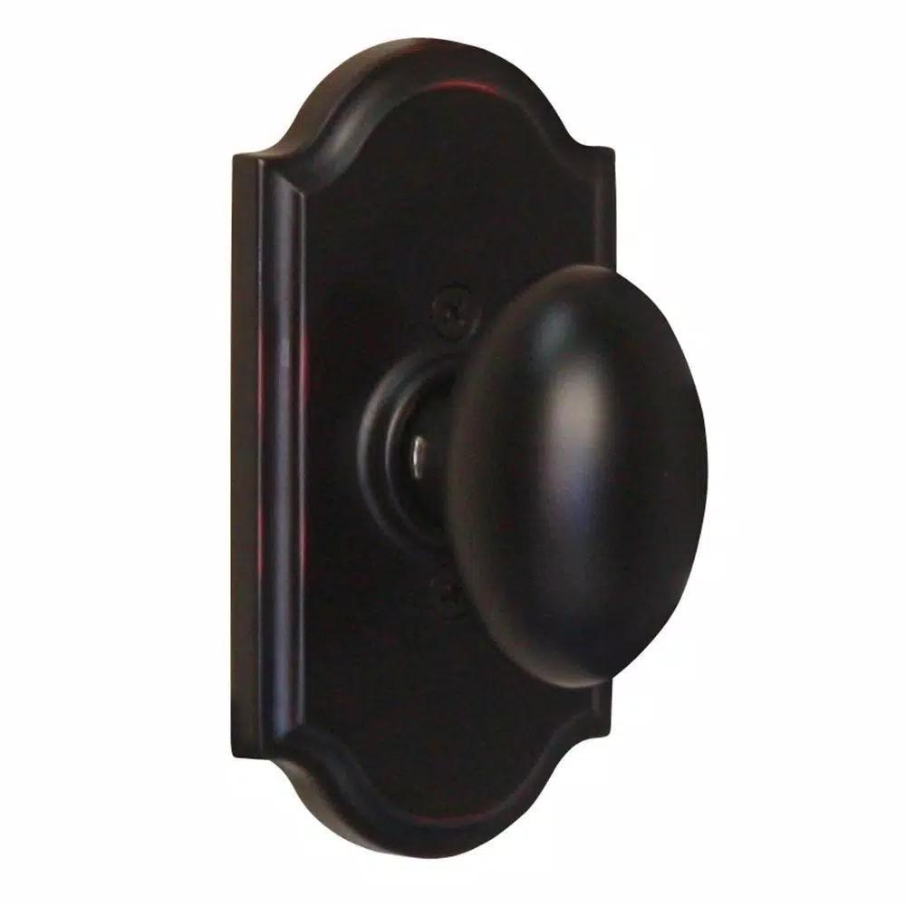 Weslock Julienne Half-Dummy Door Knob, Oil-Rubbed Bronze, ANSI Grade 2