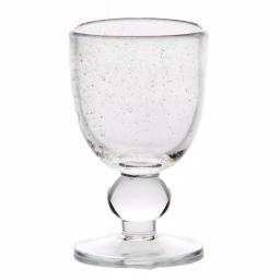 Abigails St. Remy Bubble Water Glass Set, Clear Mouth-Blown Glass, 10 oz (Set of 4) thumbnail 1
