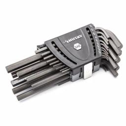 Husky 43-Piece Hex and Torx Key Set with Color-Coded Caddies thumbnail 4