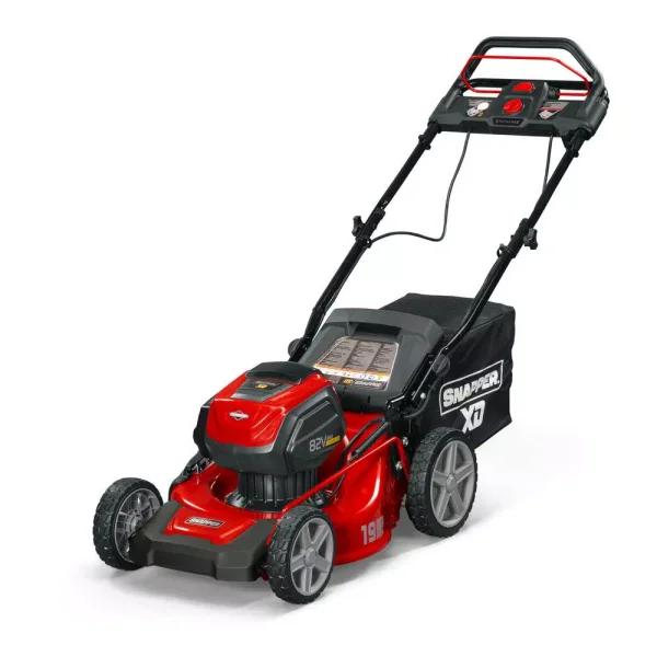 Snapper XD 19 in. 82V Cordless Self-Propelled Mower Kit with StepSense Technology