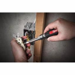 Milwaukee 3-Piece Hand Tool Set: 6 in. Jab Saw, 12 ft. Tape Measure, and 13-in-1 Multi-Tip Screwdriver thumbnail 10
