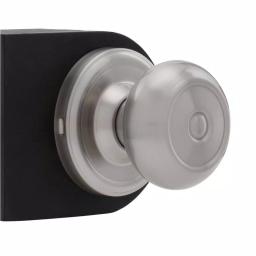 Weslock Savannah Satin Nickel Passage Door Knob for Hallway and Closet thumbnail 3