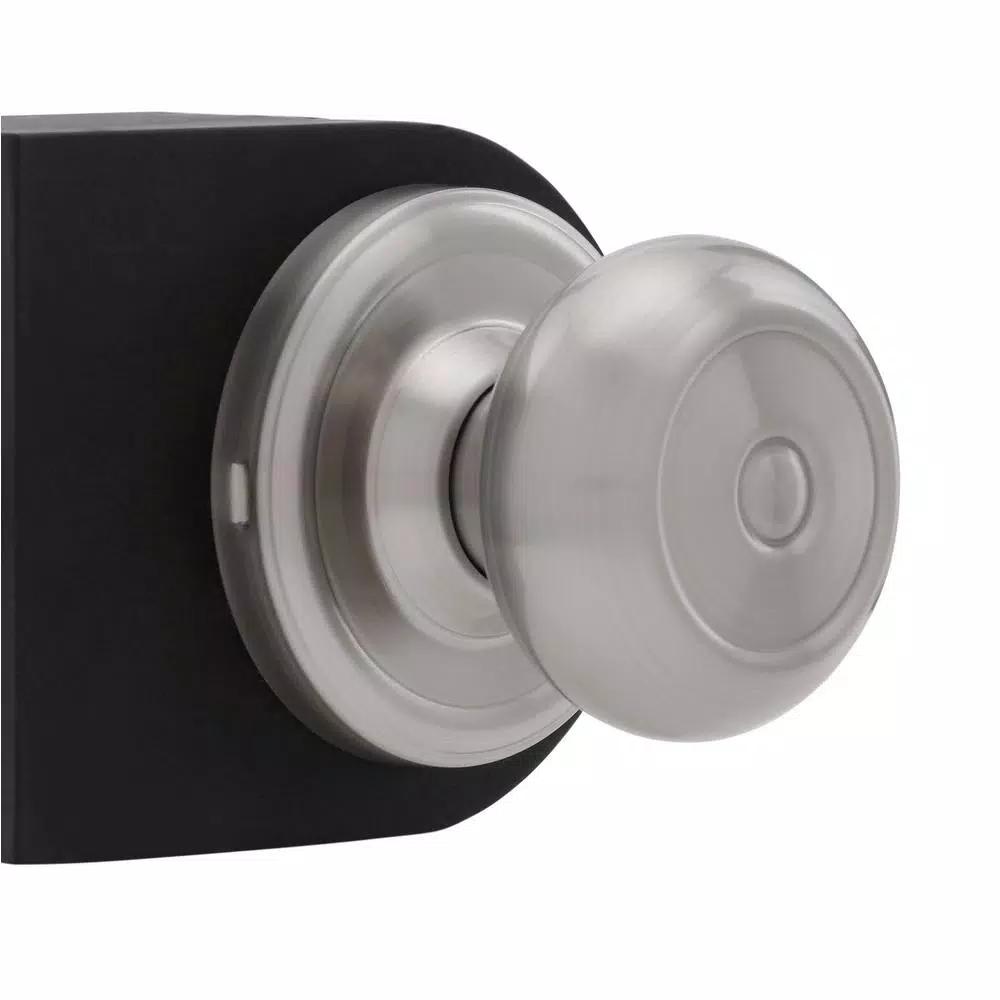 Weslock Savannah Satin Nickel Passage Door Knob for Hallway and Closet