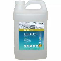 ECOS Pro Dishmate Manual Dishwashing Liquid, Pear Scent, 128 oz. thumbnail 1